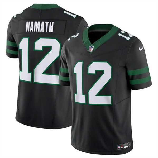 Men & Women & Youth New York Jets #12 Joe Namath Black 2024 F.U.S.E. Vapor Limited Football Stitched Jersey,We sell and wholesale Men & Women & Youth New York Jets #12 Joe Namath Black 2024 F.U.S.E. Vapor Limited Football Stitched Jersey on line form chian!